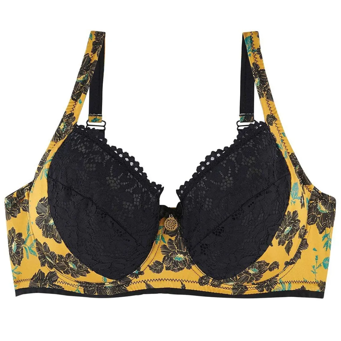 Pomm PoireSoutien-gorge emboîtant armatures - Jaune Pomm Poire- BABILLAGES