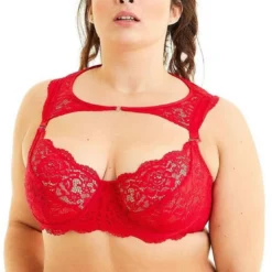 Pomm PoireSoutien-gorge Emboîtant Armatures - Rouge- FAHRENHEIT