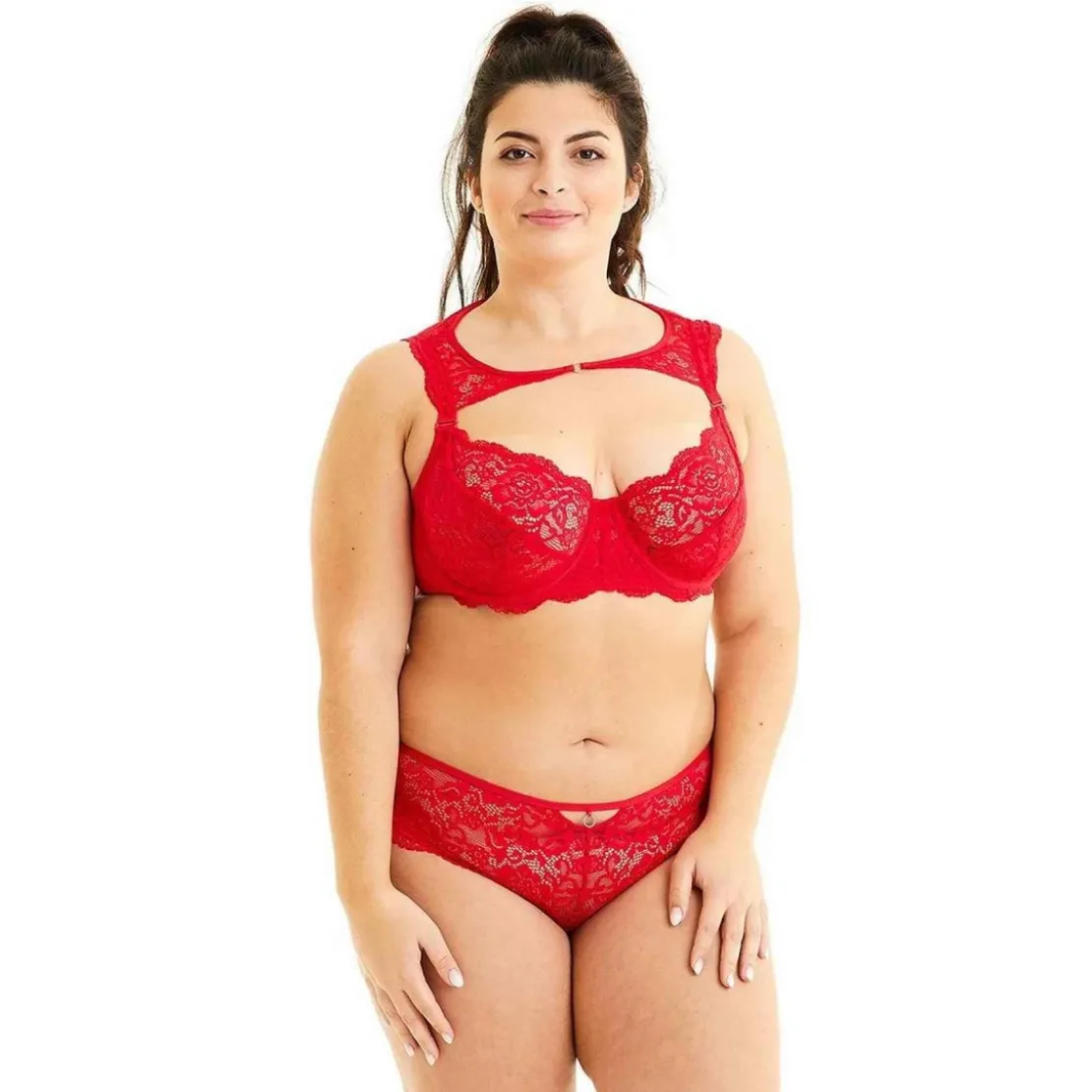 Pomm PoireSoutien-gorge Emboîtant Armatures - Rouge- FAHRENHEIT
