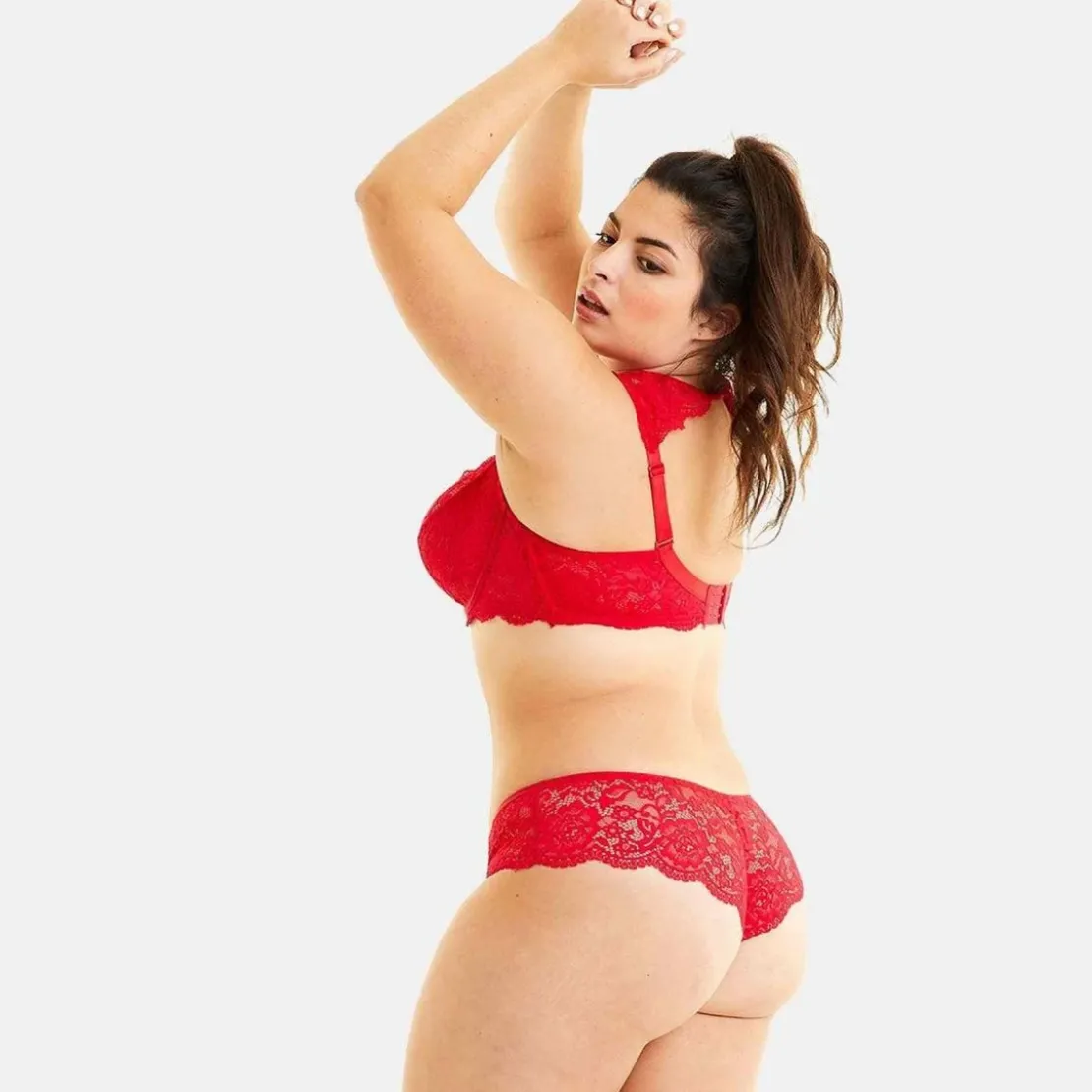 Pomm PoireSoutien-gorge Emboîtant Armatures - Rouge- FAHRENHEIT