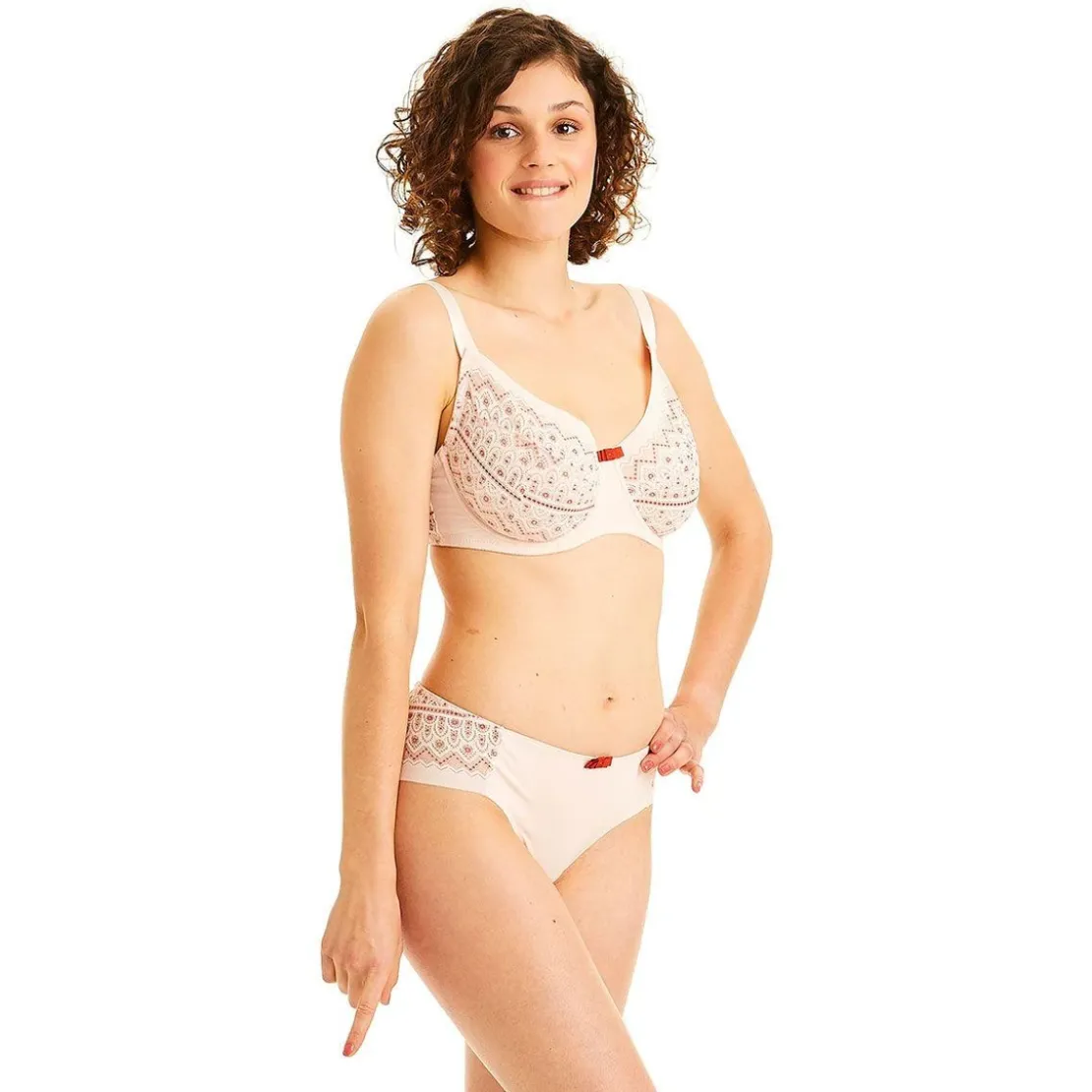 Pomm PoireSoutien-gorge grand maintien poudre Inconnue- inconnue