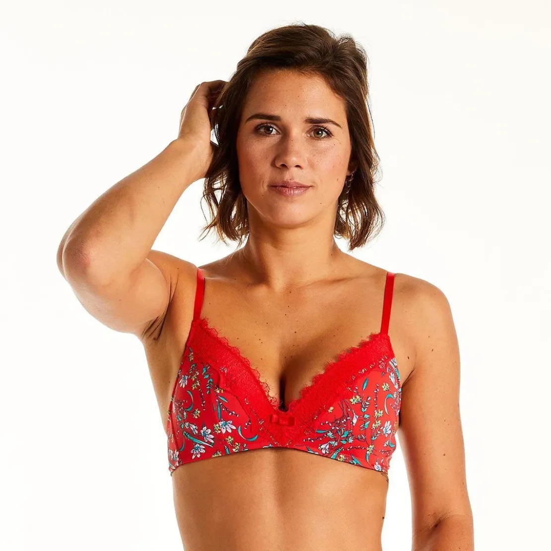Pomm PoireSoutien-gorge sans armatures -Rouge