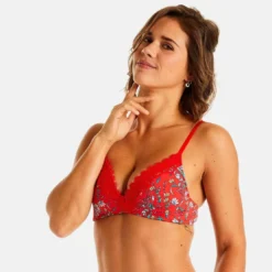 Pomm PoireSoutien-gorge sans armatures -Rouge