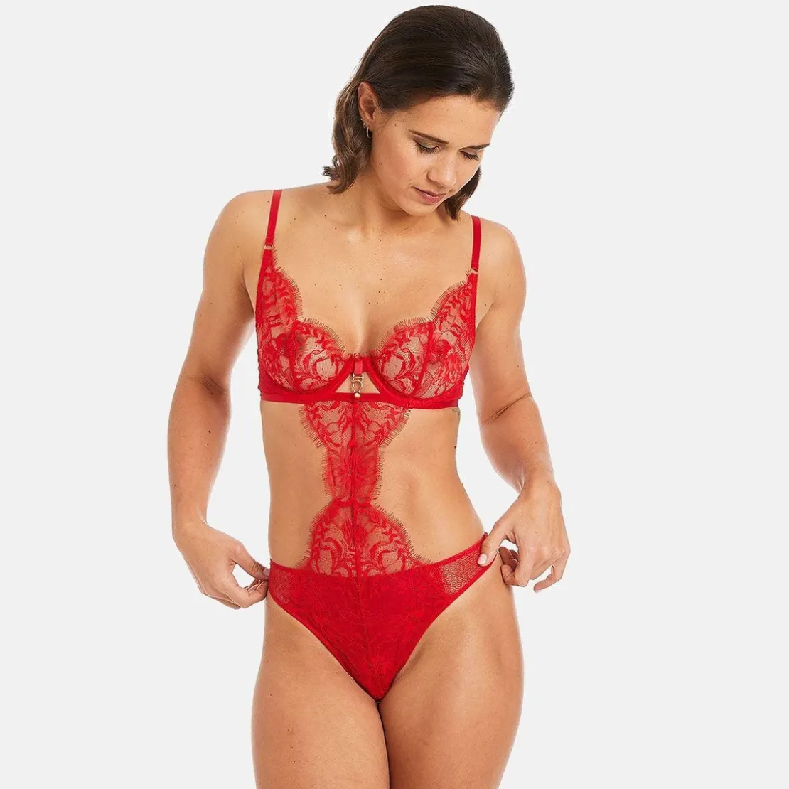 Pomm PoireTrikini rouge Sangria