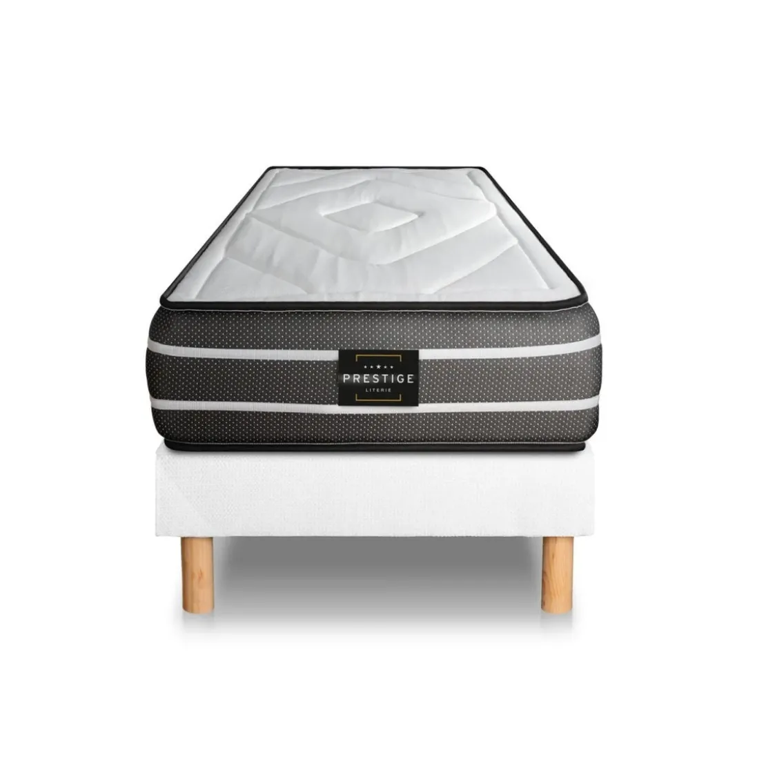 Prestige literieEnsemble Exclusive sommier Kit Blanc
