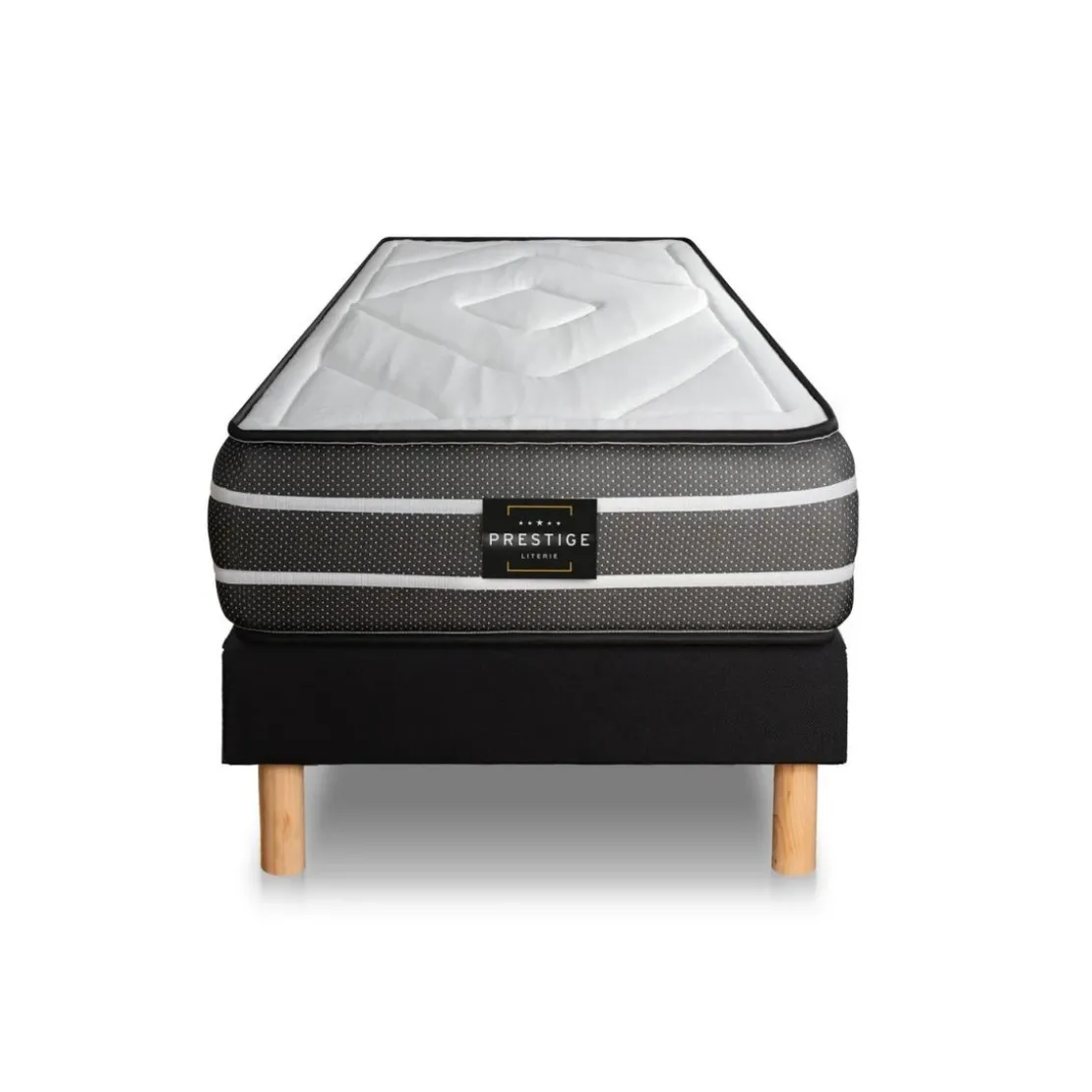 Prestige literieEnsemble Exclusive sommier noir