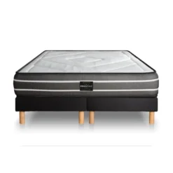 Prestige literieEnsemble Exclusive double sommier noir