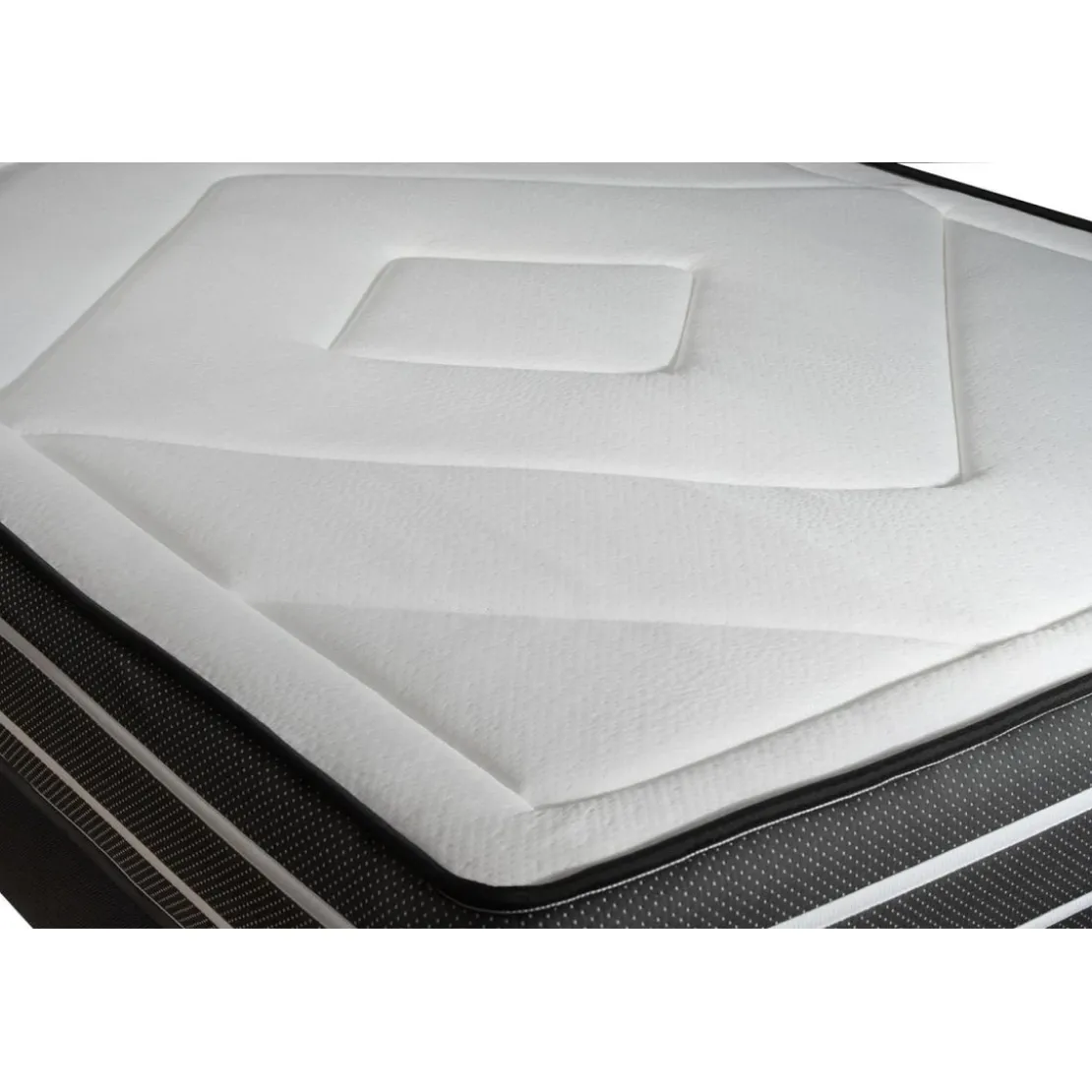 Prestige literieEnsemble Exclusive double sommier noir