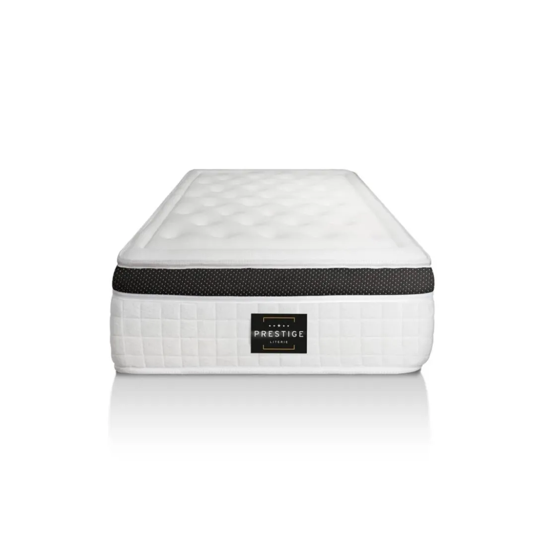 Prestige literieEnsemble Privilège sommier Kit Blanc