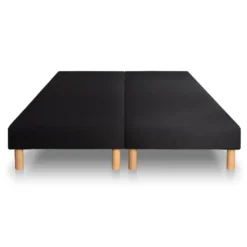 Prestige literieEnsemble Suite Ressorts ensaches, memoire de forme 5 zones double sommier noir