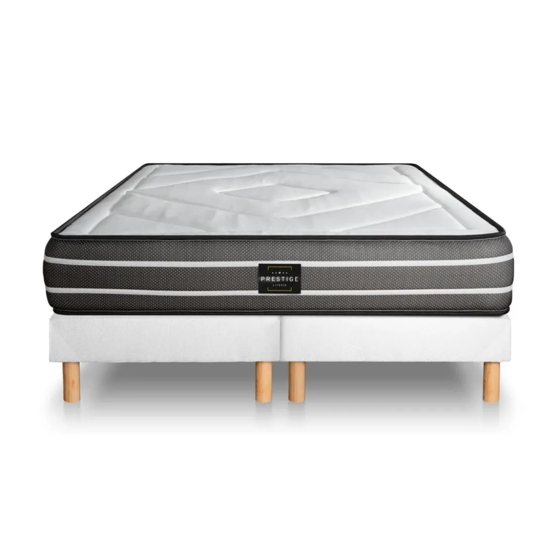 Prestige literiePack Exclusive sommier blanc