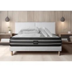 Prestige literiePack Exclusive sommier Kit Blanc