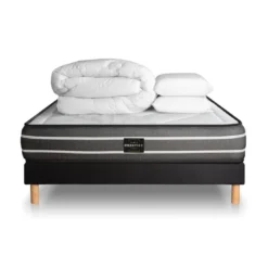 Prestige literiePack Exclusive sommier Kit Noir