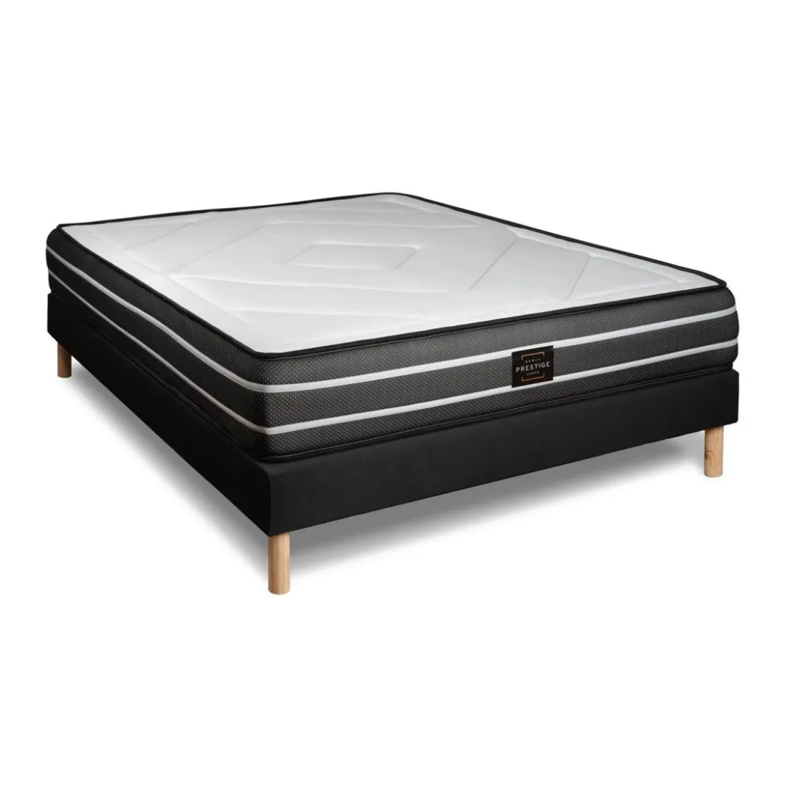 Prestige literiePack Exclusive sommier noir