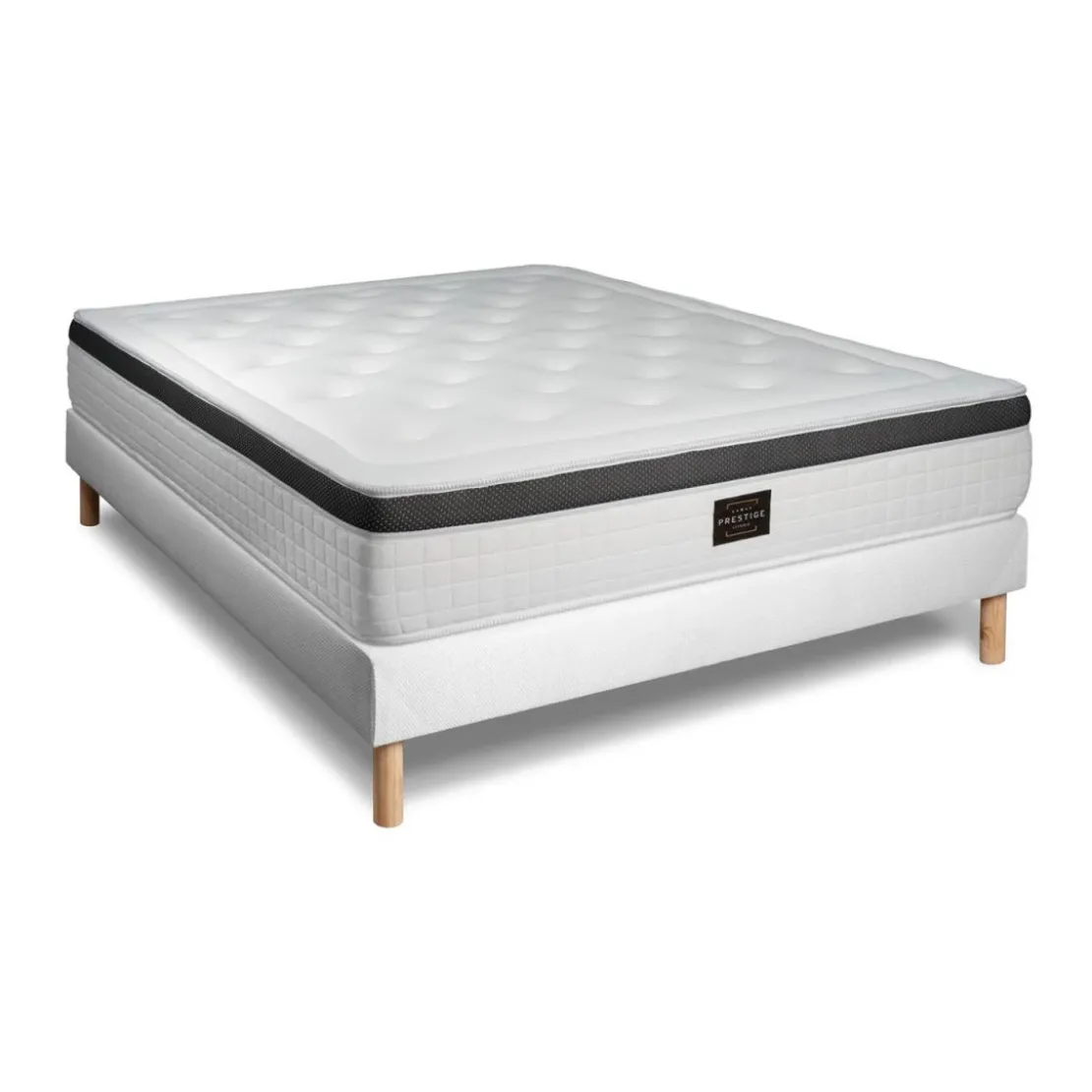 Prestige literiePack Privilège Memoire de forme 5 zones Blanc