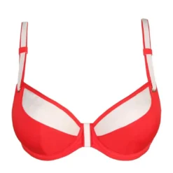 Prima Donna BainBikini plongeant coupe tulipe rouge Prima Donna - ISTRES