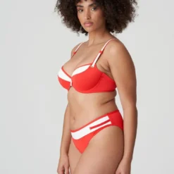 Prima Donna BainBikini plongeant coupe tulipe rouge Prima Donna - ISTRES