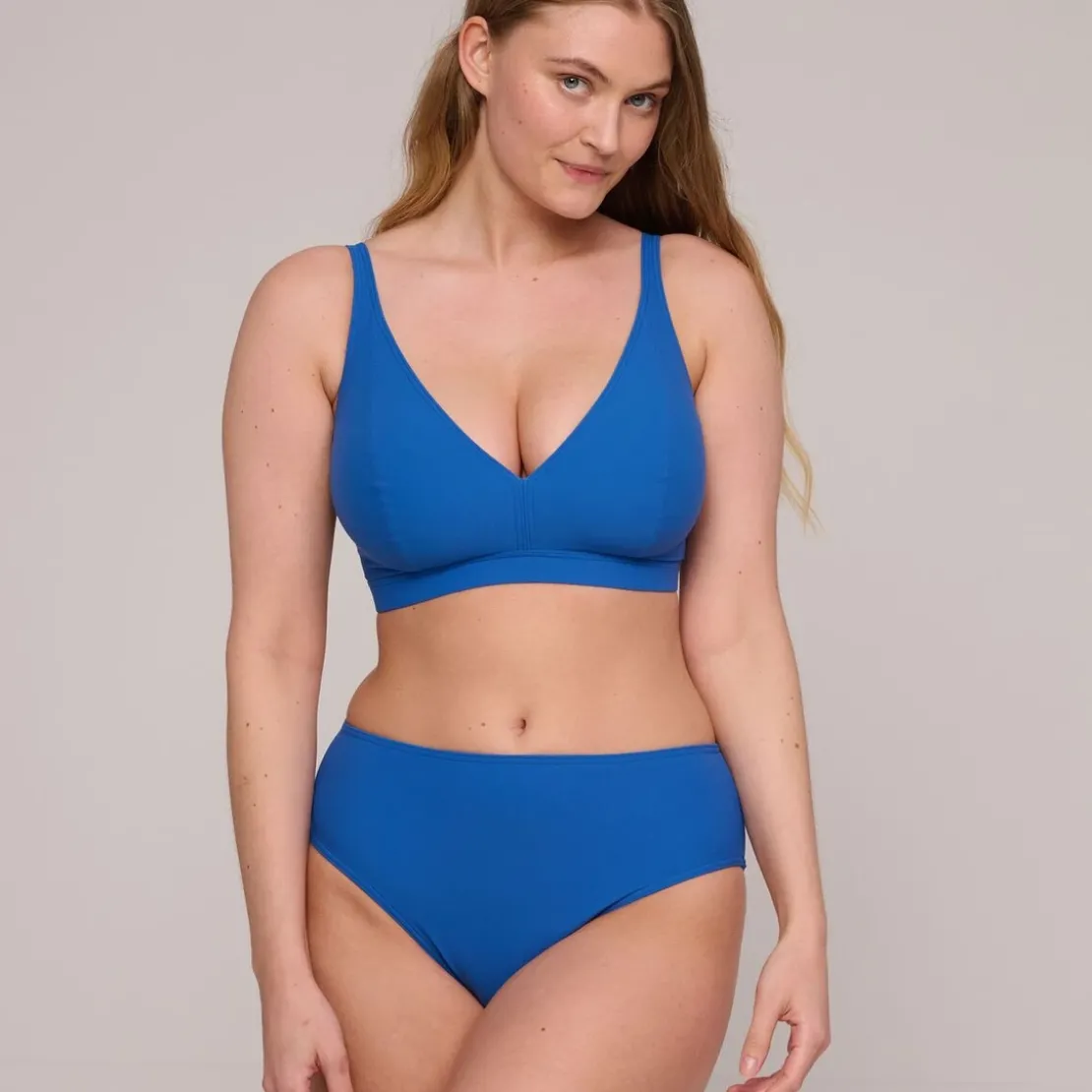 Prima Donna BainBikini slip taille haute ASWAN Delphinium Cheer bleu- ASWAN