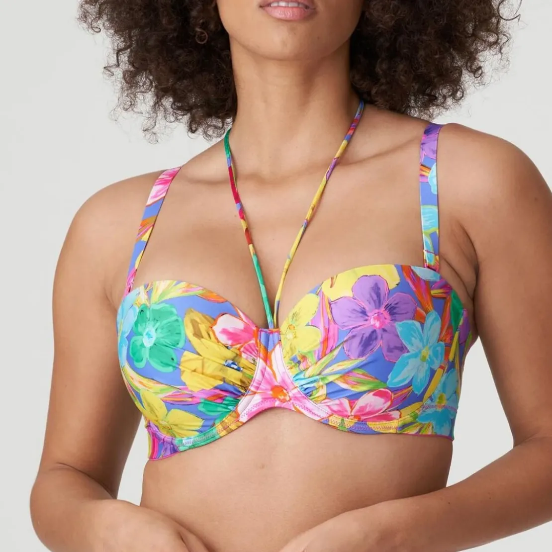Prima Donna BainHaut de bikini bandeau bleu Prima Donna - SAZAN