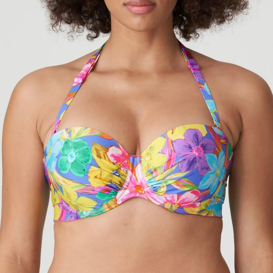 Prima Donna BainHaut de bikini bandeau bleu Prima Donna - SAZAN