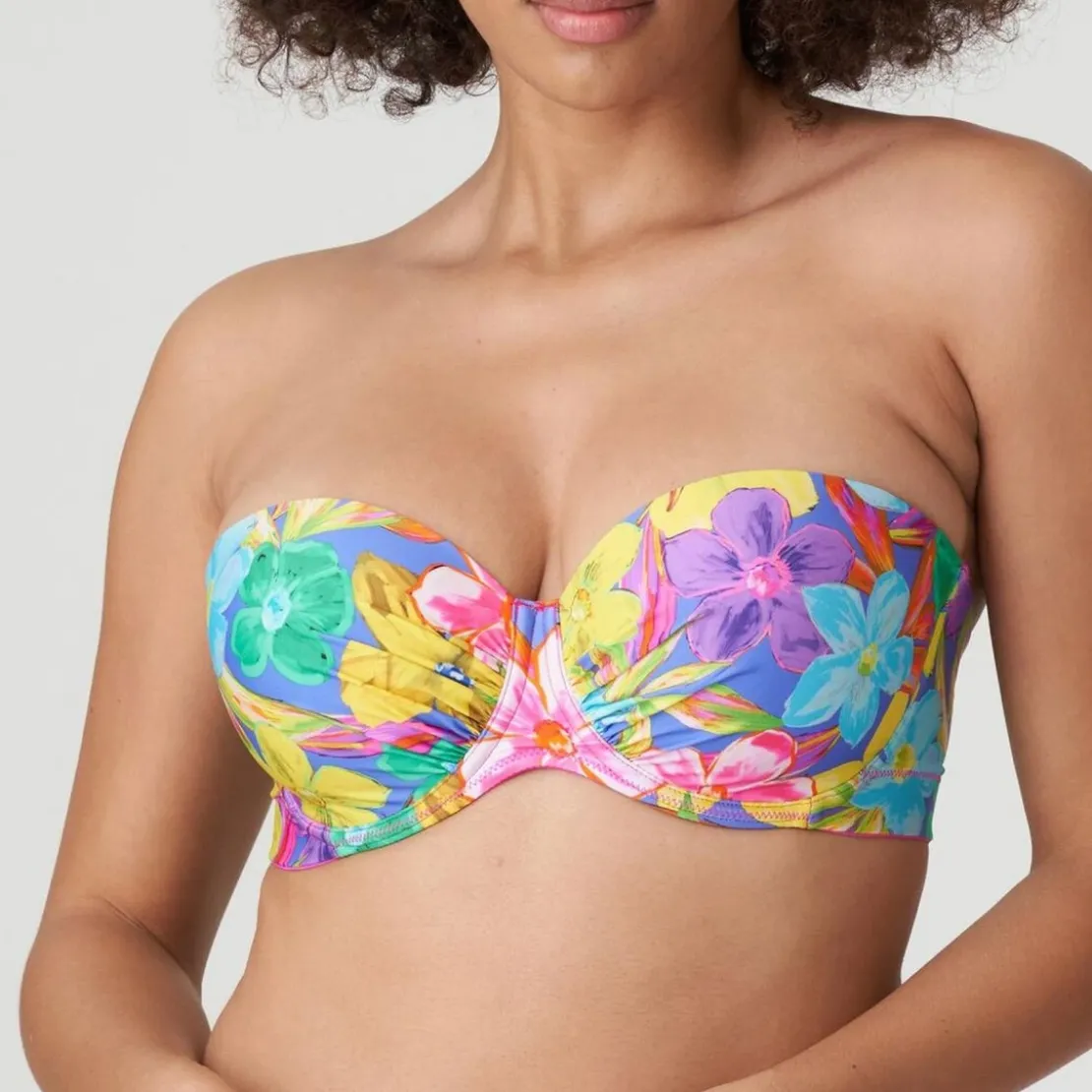 Prima Donna BainHaut de bikini bandeau bleu Prima Donna - SAZAN