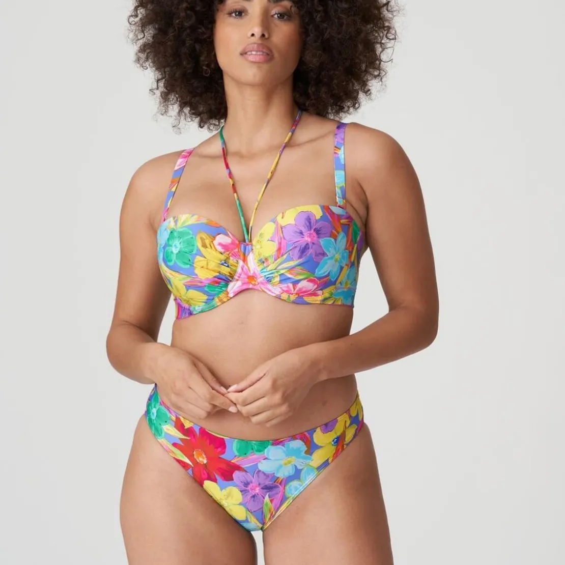 Prima Donna BainHaut de bikini bandeau bleu Prima Donna - SAZAN
