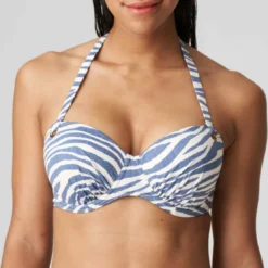 Prima Donna BainHaut de maillot de bain coques armatures - Bleu Prima Donna Maillot- Ravena