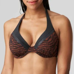 Prima Donna BainHaut de maillot de bain plongeant armatures - Noir Prima Donna Maillot- Issambres