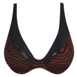 Prima Donna BainHaut de maillot de bain plongeant armatures - Noir Prima Donna Maillot- Issambres