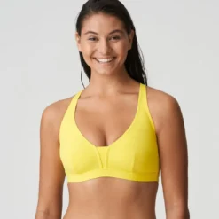 Prima Donna BainHaut de maillot de bain triangle sans armaures - Jaune Prima Donna Maillot- Holiday