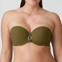 Prima Donna BainHaut de maillot de bain Bandeau - Vert Olive- SAHARA