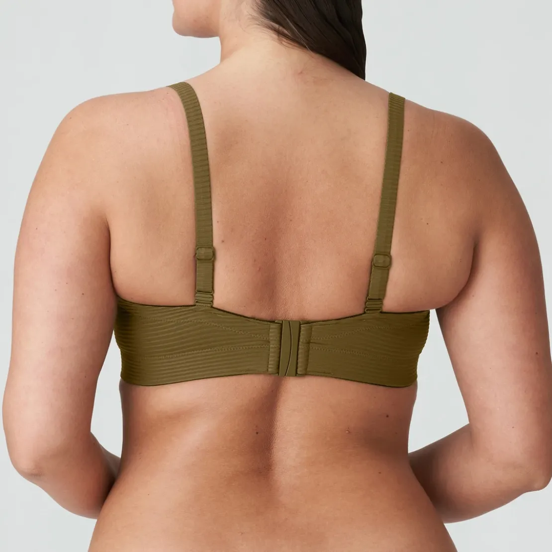Prima Donna BainHaut de maillot de bain Bandeau - Vert Olive- SAHARA