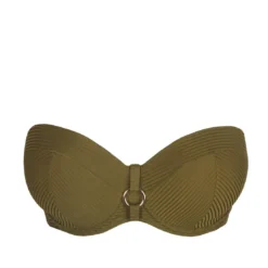 Prima Donna BainHaut de maillot de bain Bandeau - Vert Olive- SAHARA