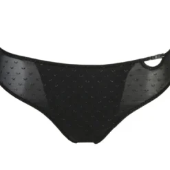 Prima DonnaCulotte brésilienne - Noire Queen Of The Night en nylon- Twist QUEEN OF THE NIGHT