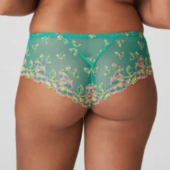 Prima Donnashorty voilé - Vert/Jaune rose foncé- LENCA