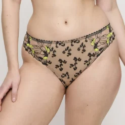 Prima DonnaSlip brésilien - Wild Bloom beige- MANALI