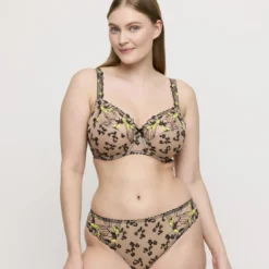 Prima DonnaSlip brésilien - Wild Bloom beige- MANALI