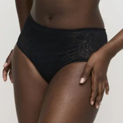 Prima Donnaslip taille haute noir- RUPI