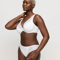 Prima DonnaSoutien Gorge demi-mousse plongeant Rupi naturel blanc- RUPI