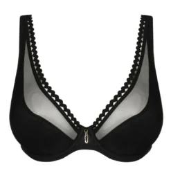 Prima DonnaSoutien-gorge demi-mousse plongeant noir- VIVGIRL ZWART