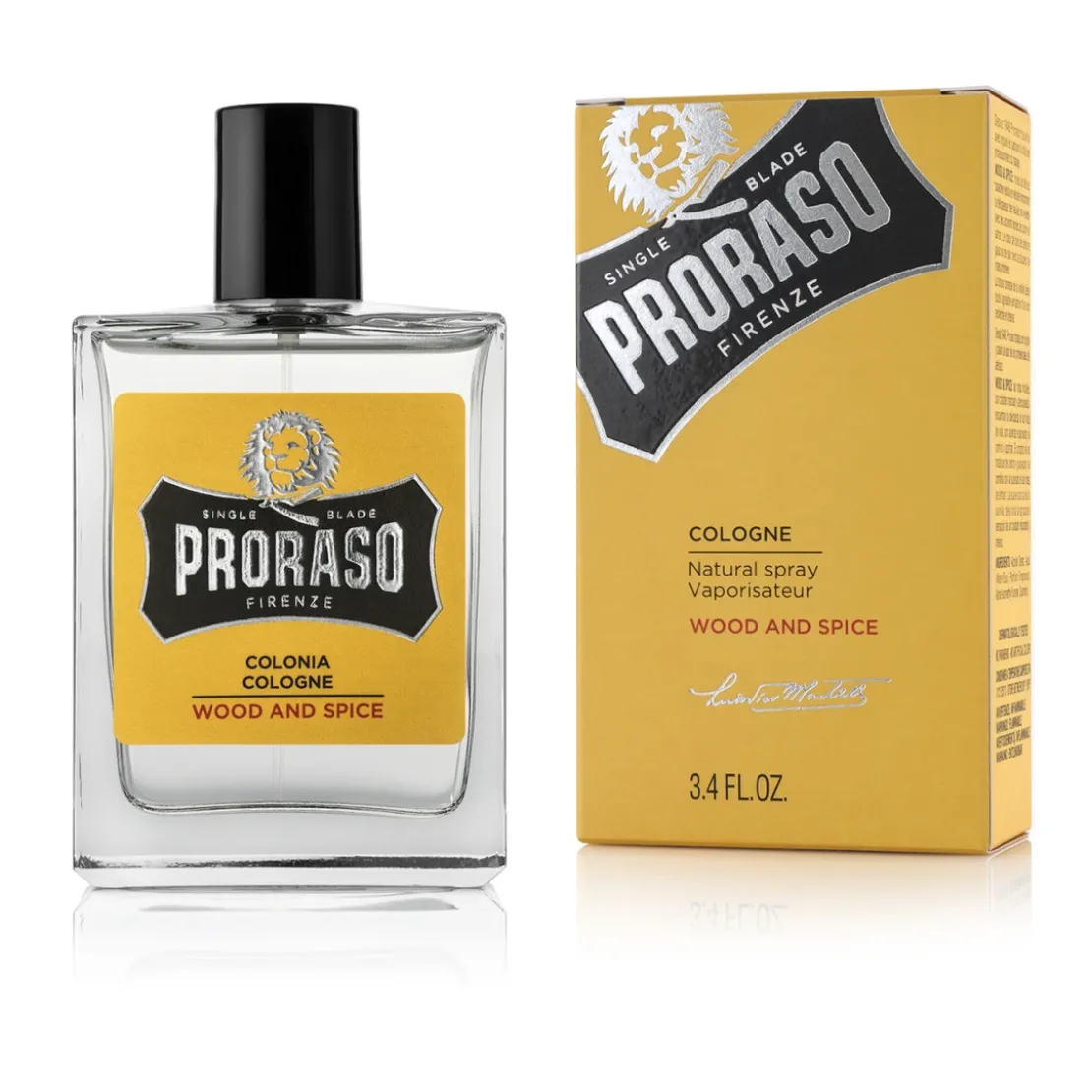 ProrasoEau De Cologne Wood and Spice100 ml