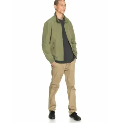 QuiksilverBlouson bomber léger kaki en coton