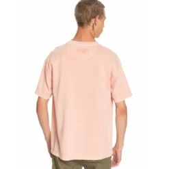 QuiksilverT-shirt manches courtes rose clair en coton