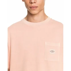 QuiksilverT-shirt manches courtes rose clair en coton