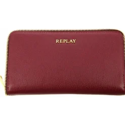 ReplayPORTEFEUILLE ZIP-AROUND - Elégant Bordeaux