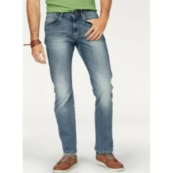 Rhode IslandJean slim 5 poches stretch L32 homme Rhode Island - Bleu en coton