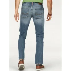 Rhode IslandJean slim 5 poches stretch L32 homme Rhode Island - Bleu en coton
