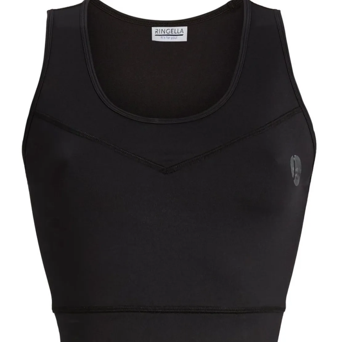 Ringella It's For YouCrop top de sport sans armatures Ringella IT'S FOR YOU noir