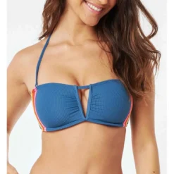 Rip CurlHaut de maillot de bain Bandeau - Bleu Rip Curl- WAVE SHAPERS