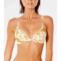Rip CurlHaut de maillot de bain Triangle - Jaune Rip Curl - SUMMER PALM